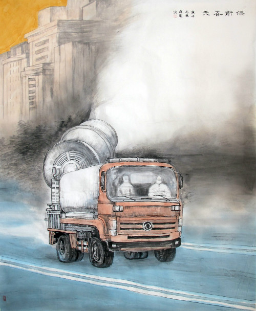 【甘肅全民戰(zhàn)“疫”】保衛(wèi)春天！蘭州榆中縣文藝界致敬“逆行者”