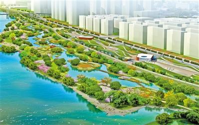 54萬平方米 雁灘濕地公園“入畫來”！