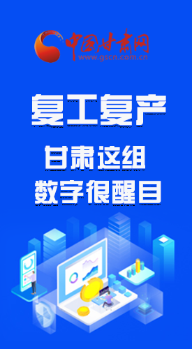 圖解|甘肅復(fù)工復(fù)產(chǎn)有多拼，看看這組數(shù)字就知道了 