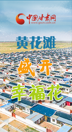 【跟著總書記看甘肅】長圖|武威黃花灘盛開幸?；?