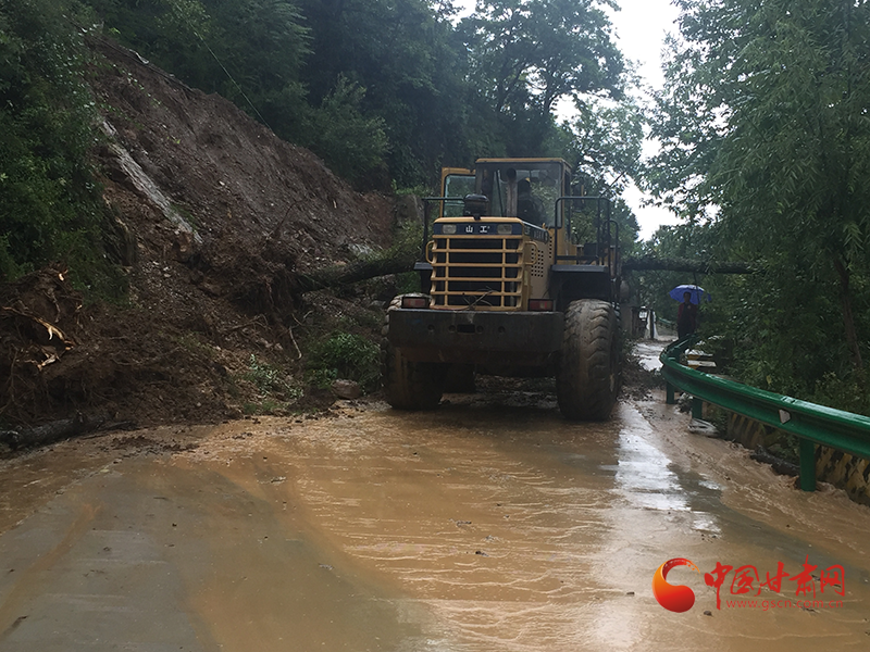 康縣長壩鎮(zhèn)：鏟車、120合力“逆行”救援群眾  