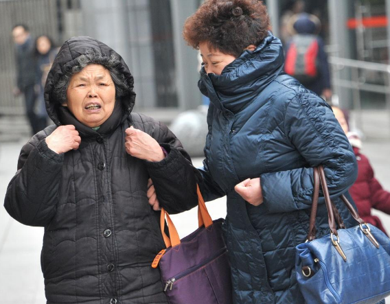 寒潮來襲，心腦血管疾病老年患者增加