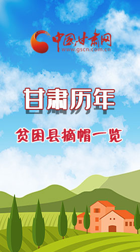 長(zhǎng)圖|75→0，一圖回顧甘肅貧困縣摘帽時(shí)間