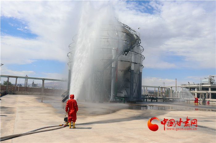 金昌：聯(lián)合演練提升?；吠话l(fā)事件處置能力