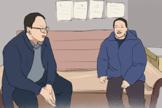 手繪丨追憶邱軍：扎根泥土，他把生命永遠(yuǎn)定格在扶貧路上