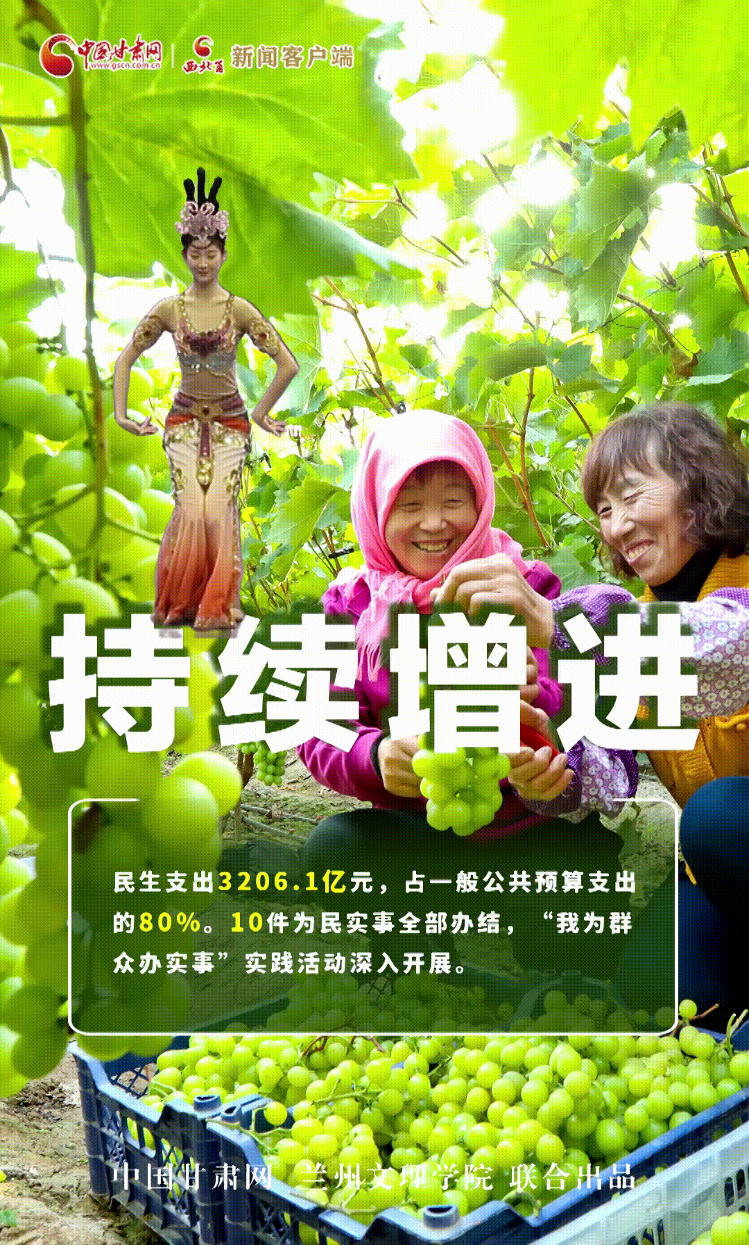 【2022甘肅兩會(huì)·躍見(jiàn)報(bào)告④】藏在“飛天舞步”里的“幸福甘肅”