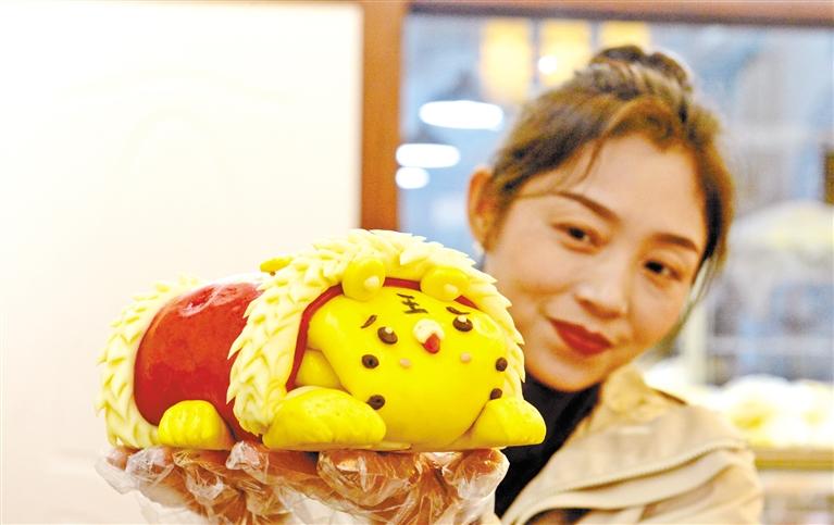 小老虎花餑餑，你舍得吃嗎？