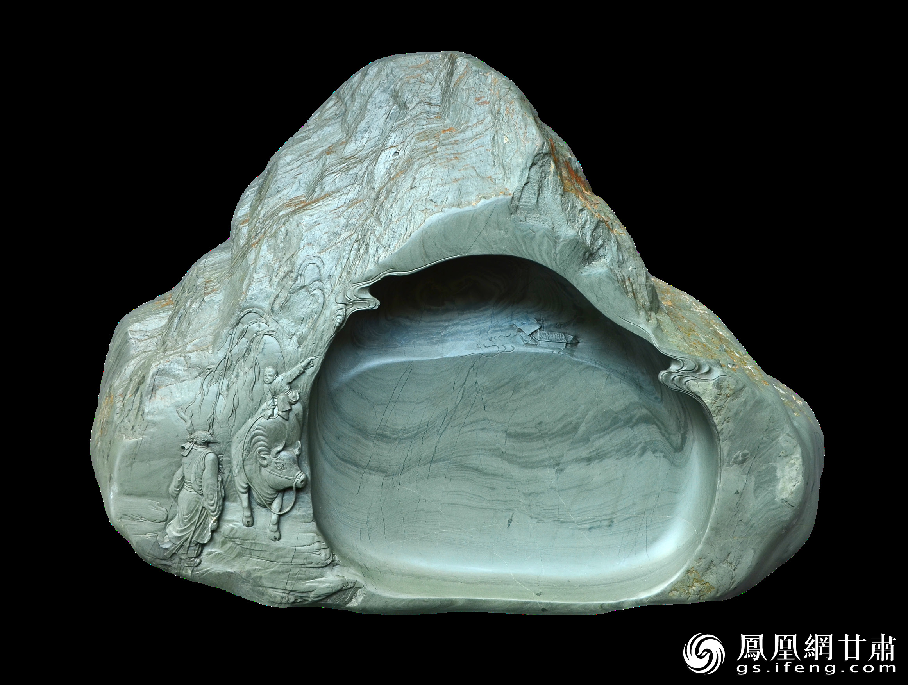 洮硯石質(zhì)細潤堅實，潑墨如油不損毫，書寫流利生輝。資料圖