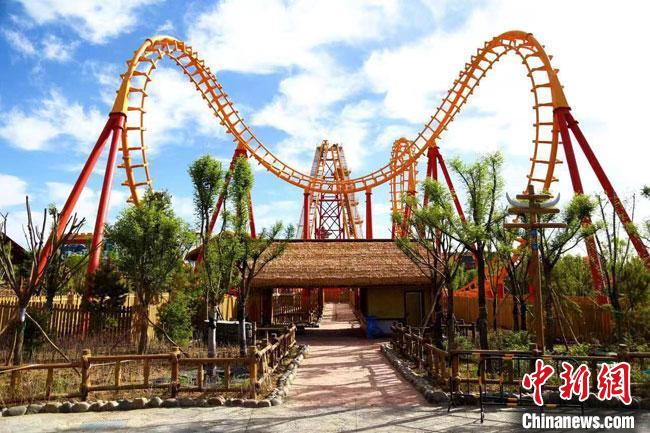 圖為嘉峪關方特歡樂世界。(資料圖) 趙海宏 攝