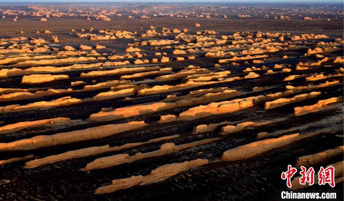 敦煌雅丹世界地質(zhì)公園。(資料圖) 敦煌市委宣傳部供圖