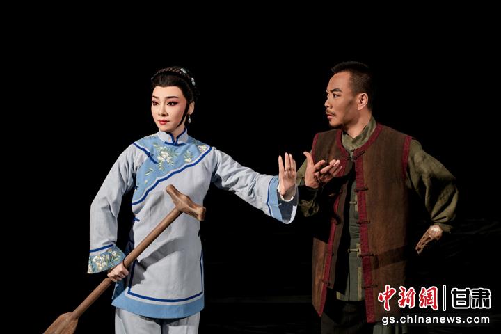 圖為演出劇照。甘肅省隴劇院供圖