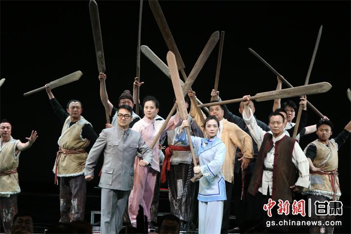 圖為演出劇照。甘肅省隴劇院供圖