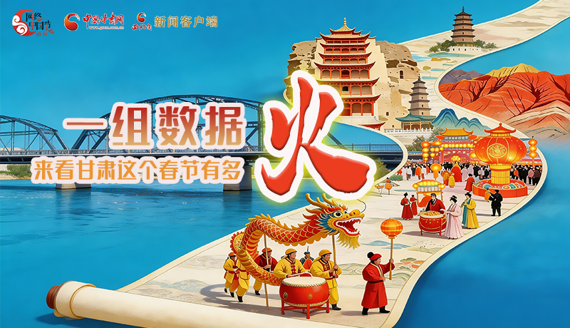 海報｜一組數(shù)據(jù)，來看甘肅這個春節(jié)有多火