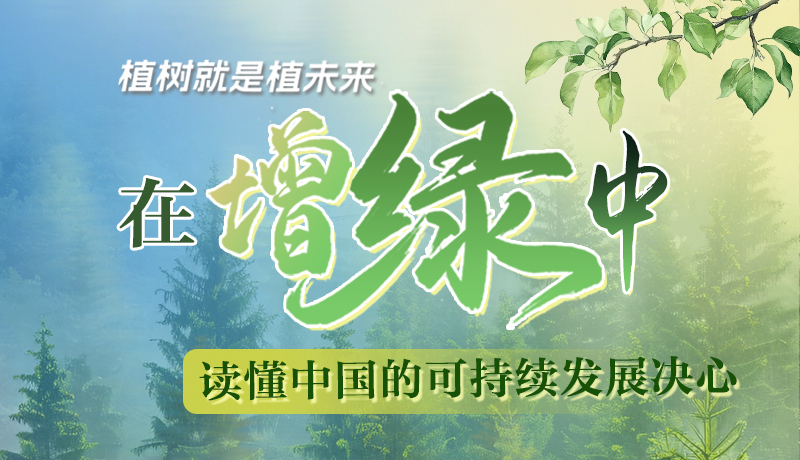 【理響中國 話隴點睛】植樹就是植未來，在增綠中讀懂中國的可持續(xù)發(fā)展決心