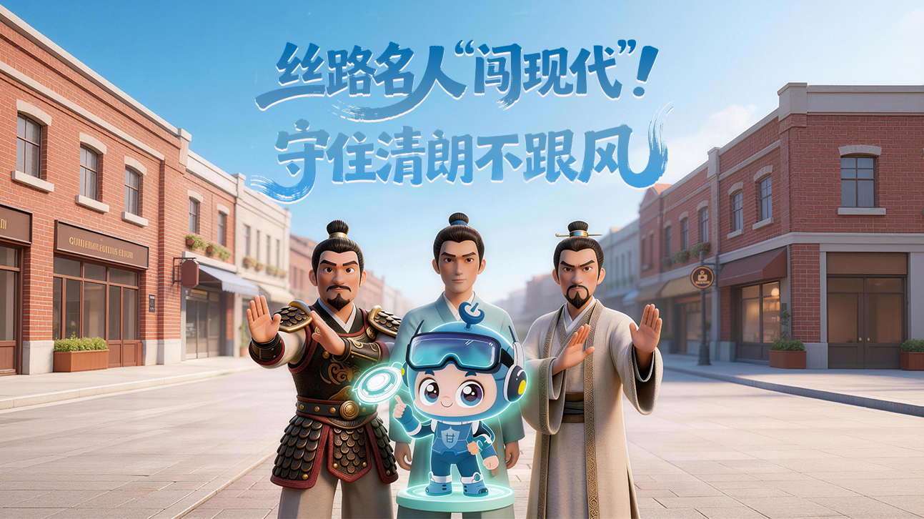 AI短視頻|絲路名人“闖現(xiàn)代”！守住清朗不跟風